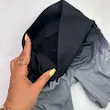 شلوارک ورزشی  مشکی طوسی