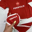 کیت فوتبالی زنانه طرح پرسپولیس 