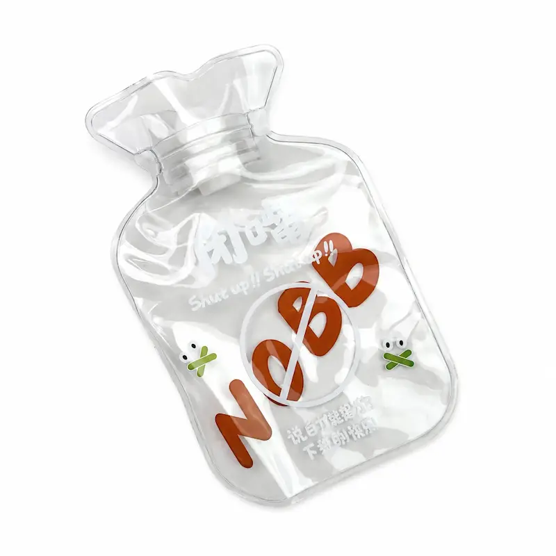 کیسه آب گرم فانتزی شفاف طرح  NOBB