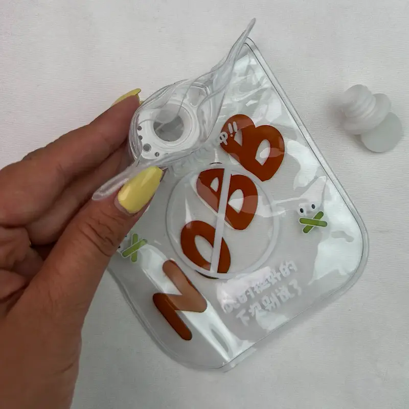 کیسه آب گرم فانتزی شفاف طرح  NOBB