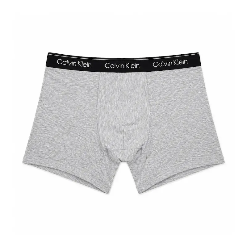 شورت مردانه، کلوین کلاین، شورت پادار، لباس زیر مردانه، Calvin Klein، طوسی