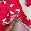 لباس خواب، لباس خواب زنانه، لباس خواب فانتزی، هلو کیتی، صورتی، فری سایز
