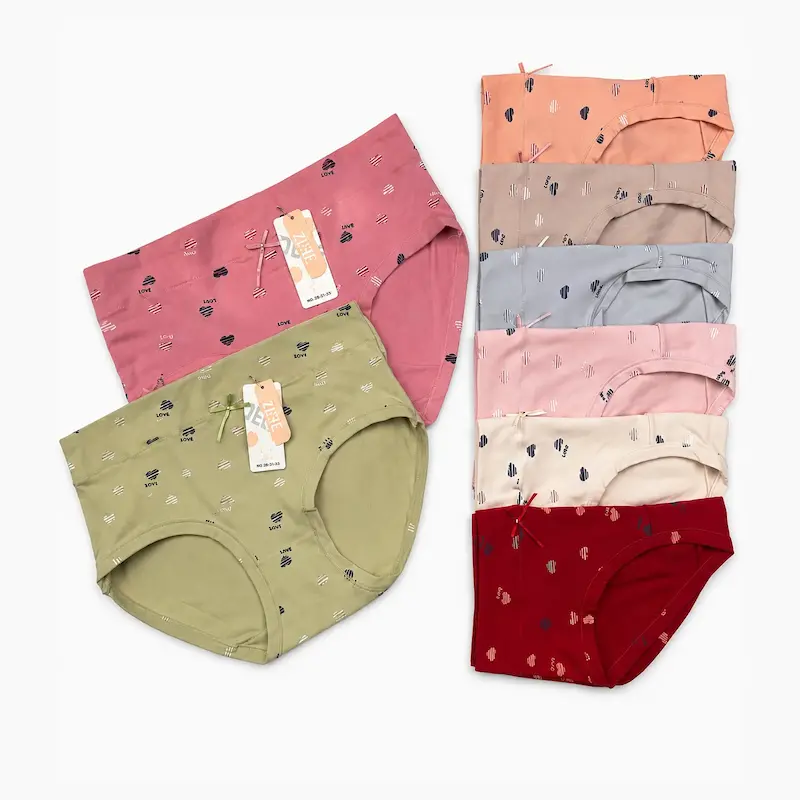 شورت دنیز، شورت نخی زنانه، شورت طرح قلب
