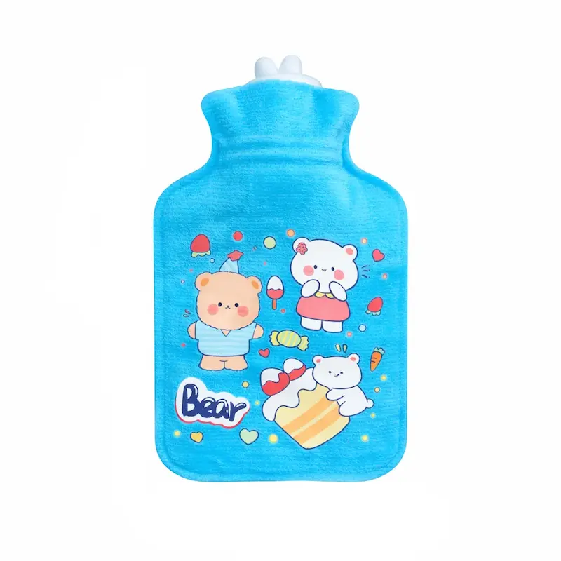 کیسه آب گرم مخملی سایز کوچک طرح Bear فانتزی