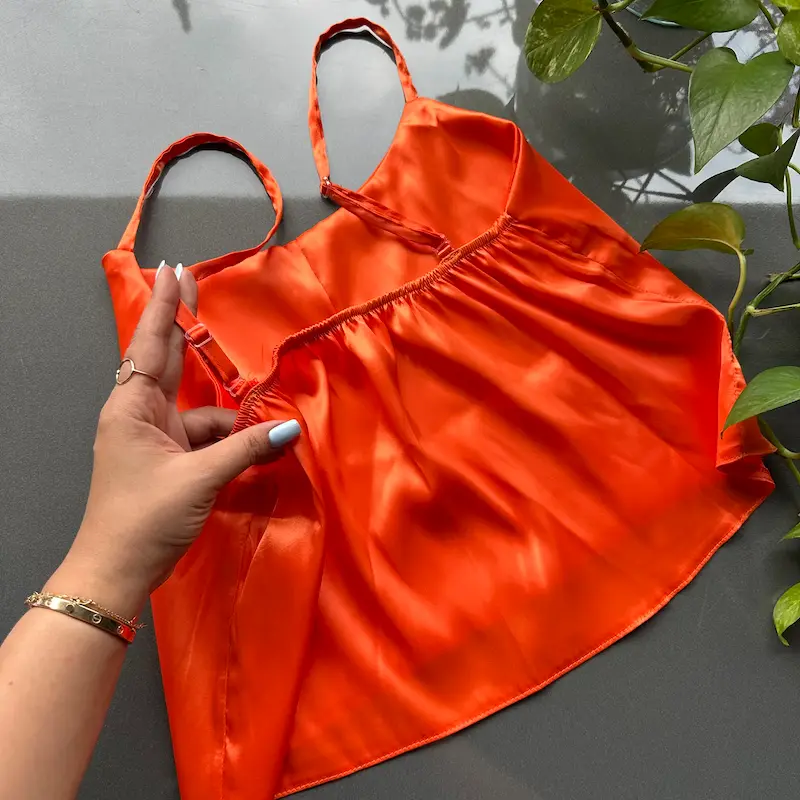 لباس خواب زنانه، ست ساتن، لباس راحتی زنانه