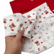 شورت عروسکی کبریتی سفید خرسی M&N لبه گیپور