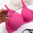 سوتین اسپرت بدون فنر حریر شیشه‌ای زنانه