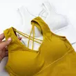 نیم تنه کراپ کاپدار پشت‌بندی زنانه فری‌سایز