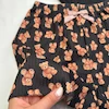 ست تاپ و شورتک کبریتی مشکی طرح خرسی