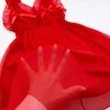 لباس خواب تور قرمز عروسکی فانتزی