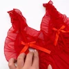 لباس خواب تور قرمز عروسکی فانتزی