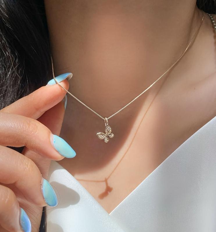 گردنبند پروانه ژوپینگ