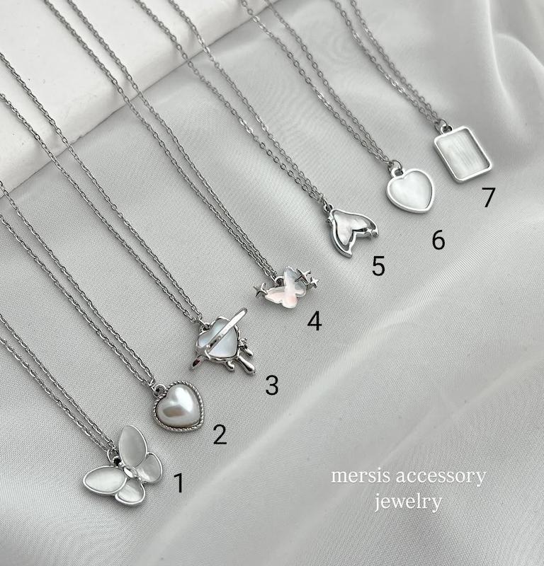 کالکشن گردنبند نقره ای