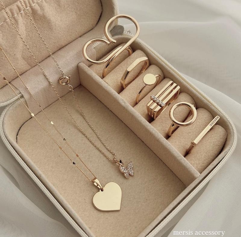 کالکشن انگشتر و گردنبند ژوپینگ