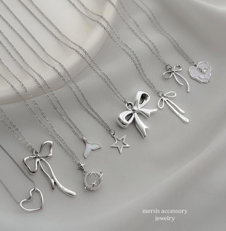 کالکشن گردنبند نقره ای