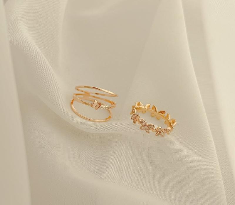 انگشتر پروانه ژوپینگ بلک فرایدی