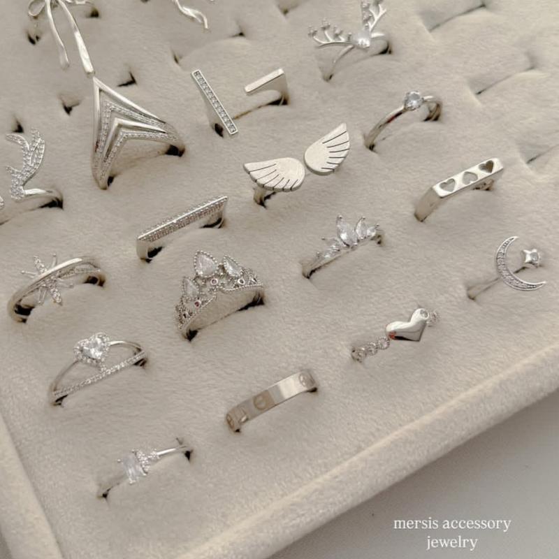 کالکشن انگشتر نقره‌ای بلک فرایدی