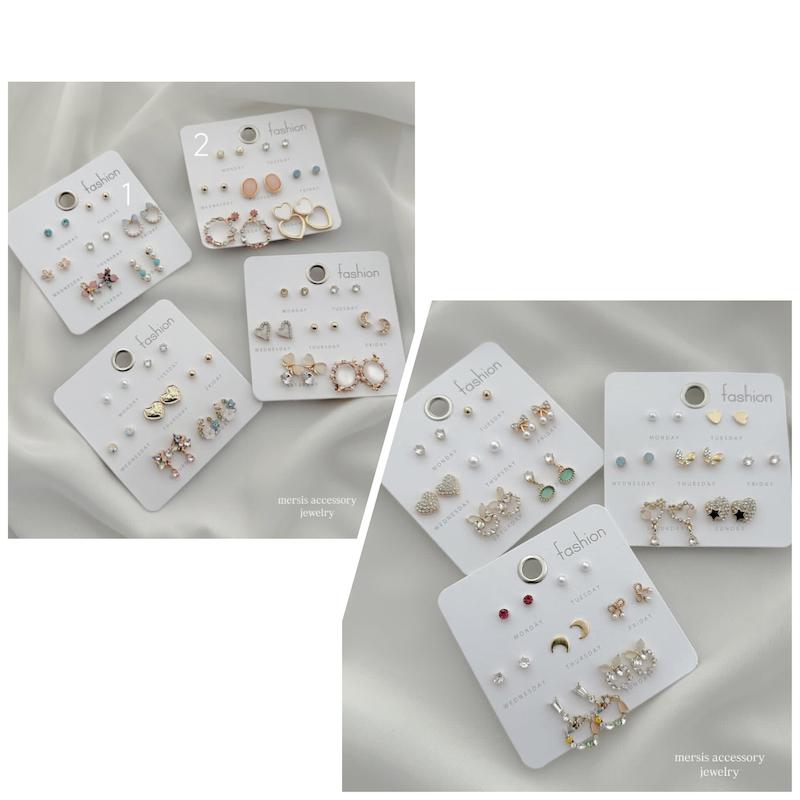 پک گوشواره طلایی یک