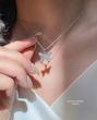 کالکشن گردنبند نقره ای پروانه