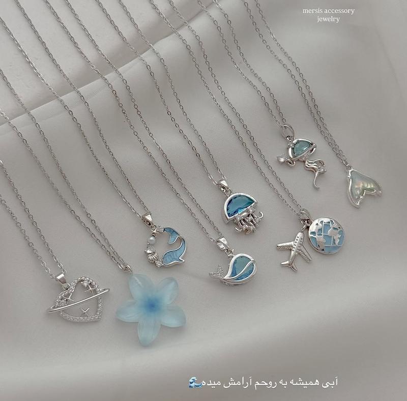 کالکشن گردنبند دریا سه