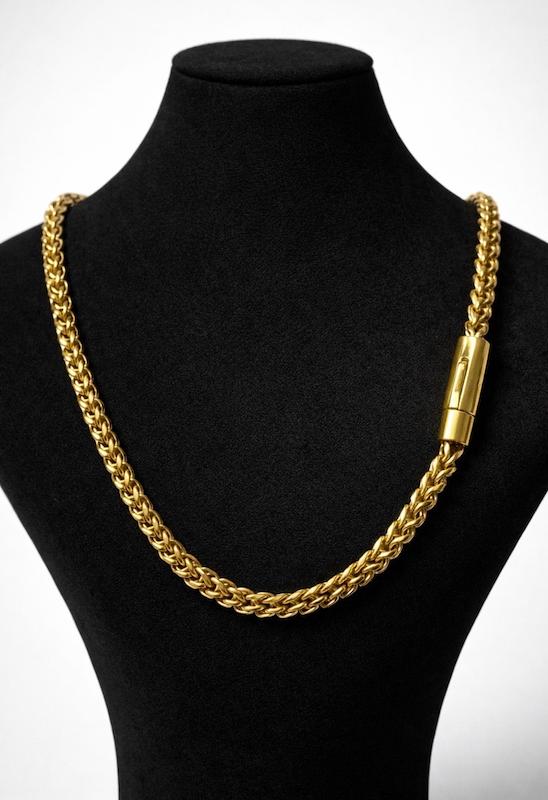 زنجیر چهاروجهی قفل فنری سایز 4