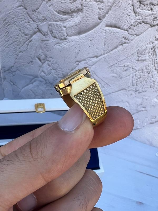 انگشتر استیل طرح رولکس کد 5