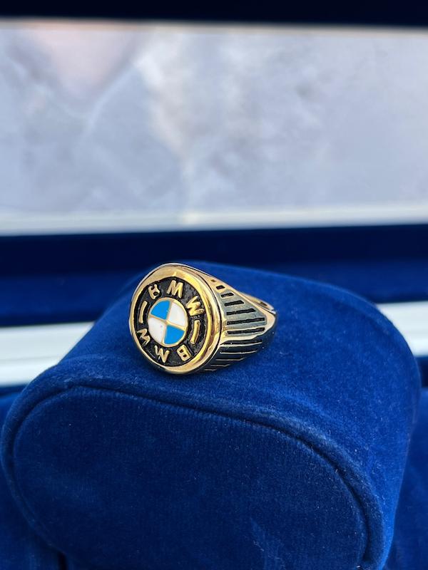 انگشتر استیل طرح BMW کد 1