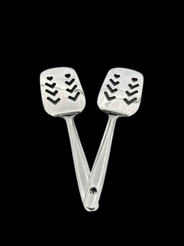 کفگیر شامی تخت استیل هندی