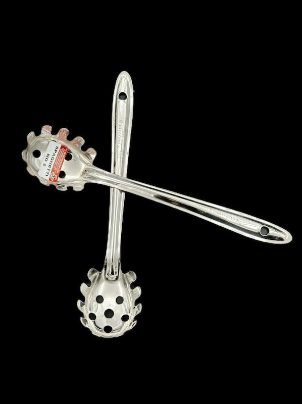 ملاقه ماکارونی استیل هندی