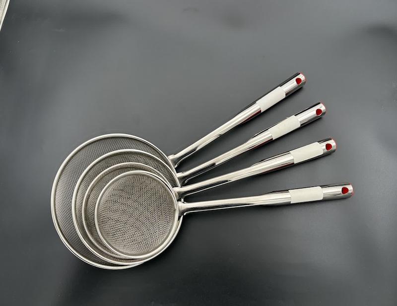 صافی سرخ کن دسته استیل