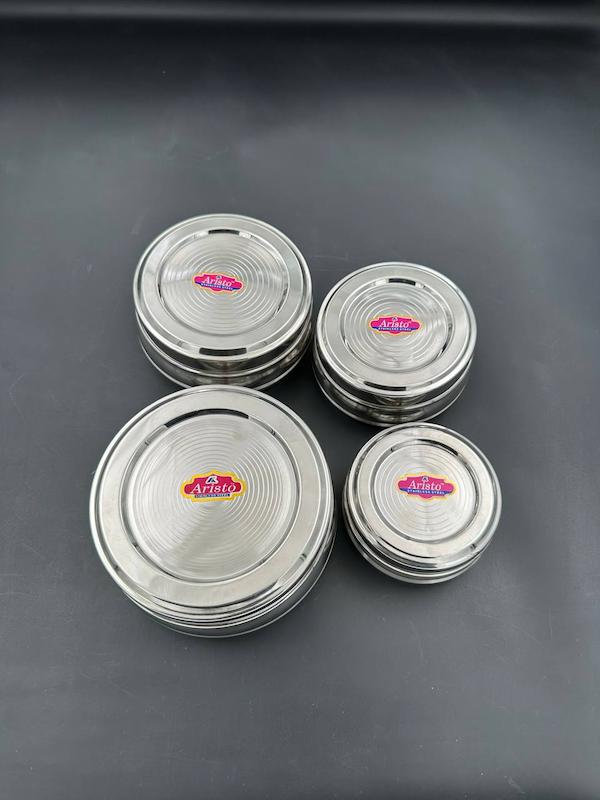 ظرف درب دار 4 تایی مدل خمره ای کد 22