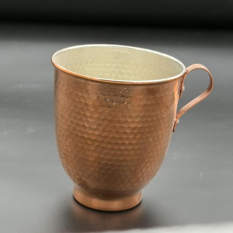 لیوان مسی مدل خمره ای 