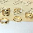 پک انگشتر 5 عددی طلایی _ 1