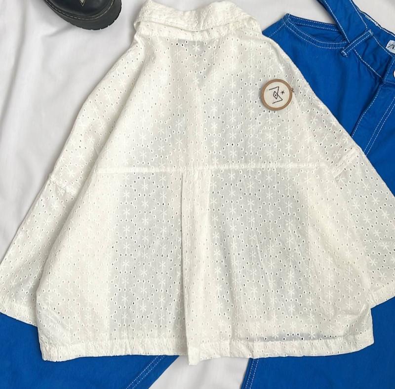 شومیز خانه دوزی zara 