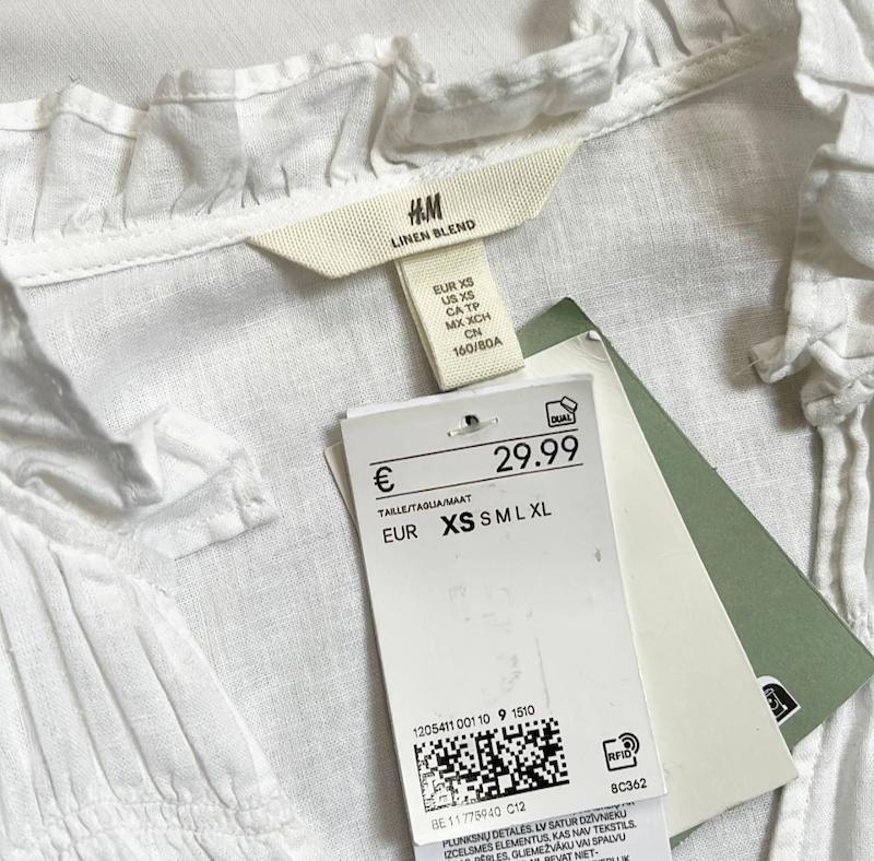 شومیز  پرنسسی H&M