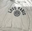 هودی ملانژ برفی love Paris 
