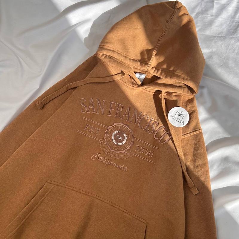 هودی قهوه ای ocean beach