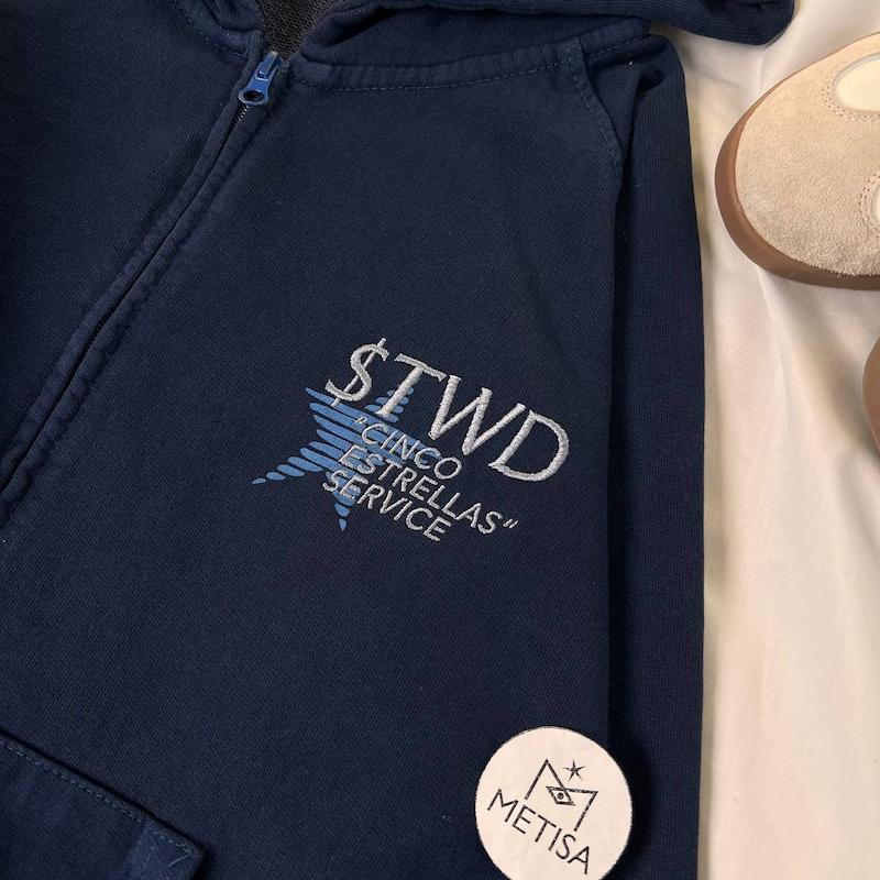 سویشرت گرم بالای سرمه ای تیره STWD