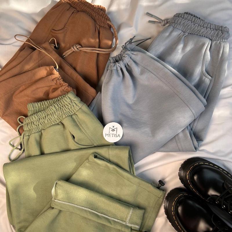 شلوار بگ دمپا گت دار دورس