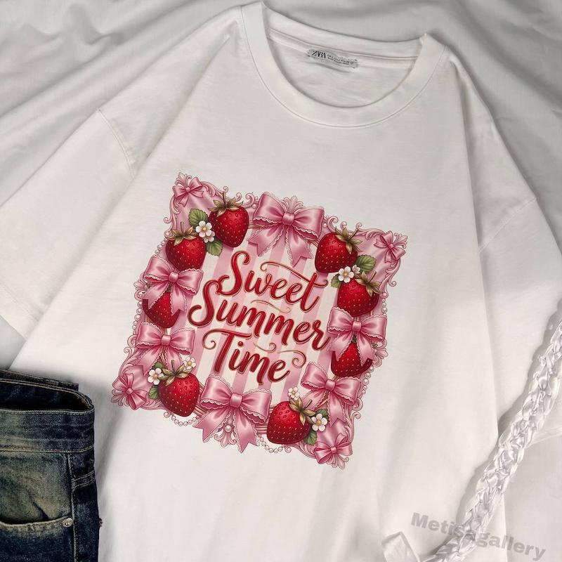 تیشرت توت فرنگی🍓