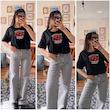 تیشرت کراپ | توت فرنگی ، منگو ، ساردین