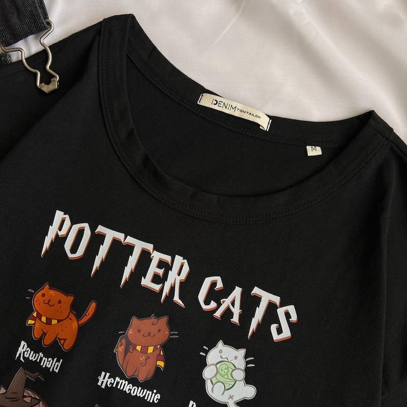 تیشرت pottercats