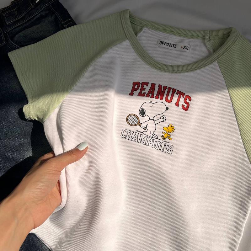 تیشرت رگلان peanuts