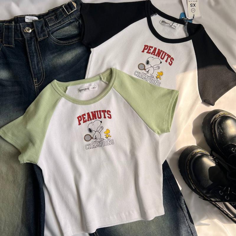 تیشرت رگلان peanuts