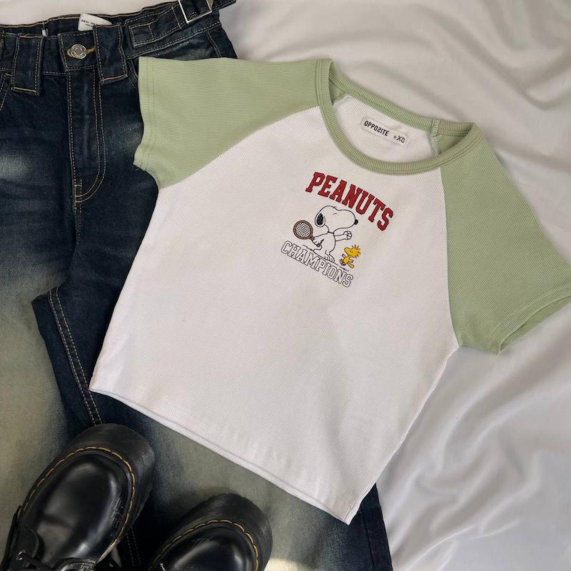 تیشرت رگلان peanuts