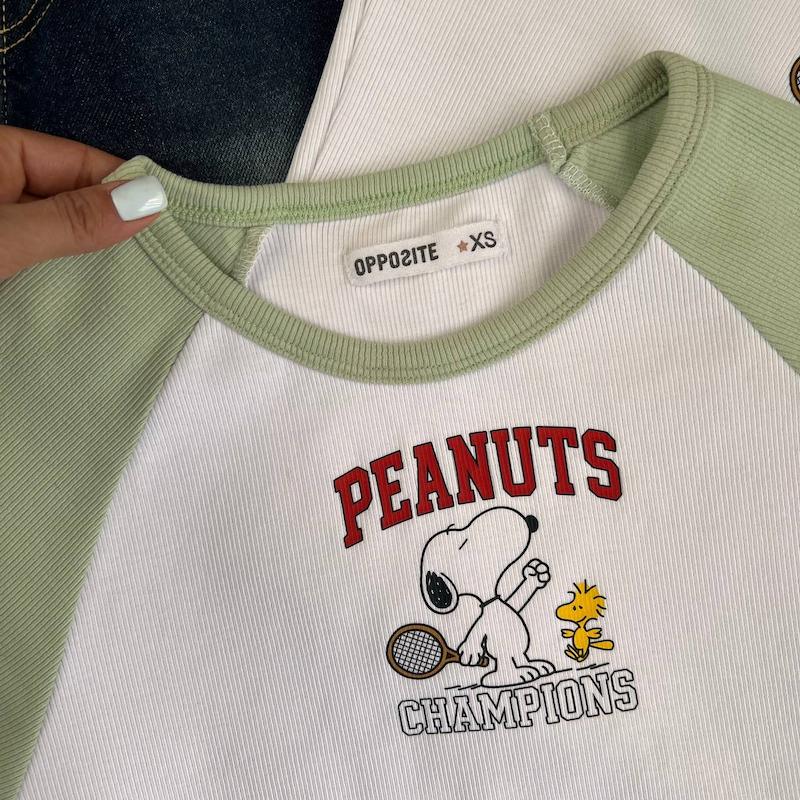 تیشرت رگلان peanuts
