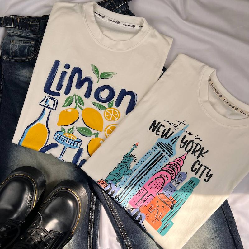 تیشرت lemon cello | New York City 