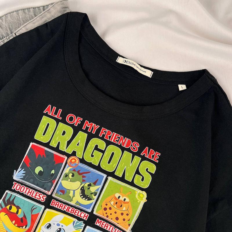 تیشرت how to train your dragon✨
