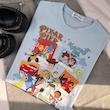 تیشرت آبی روشن | pixar pier