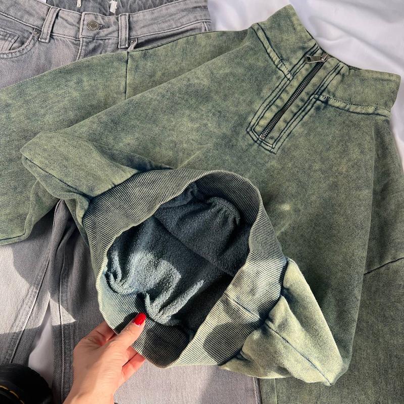نیم زیپ سنگشور bershka